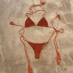 ACACIA Crochet Bikini (still with adhesive liner)
